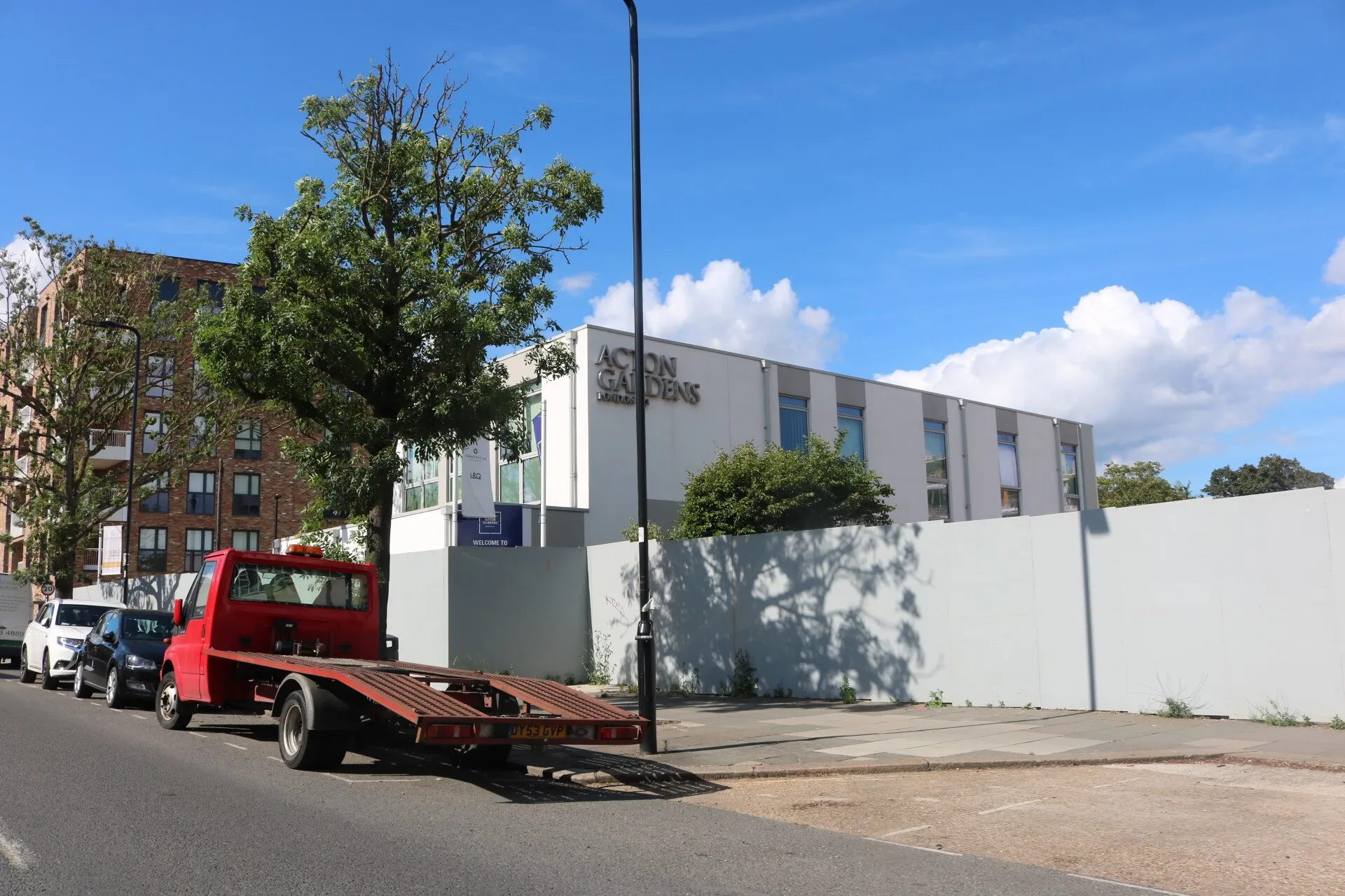 Acton Gardens under construction, 2020
