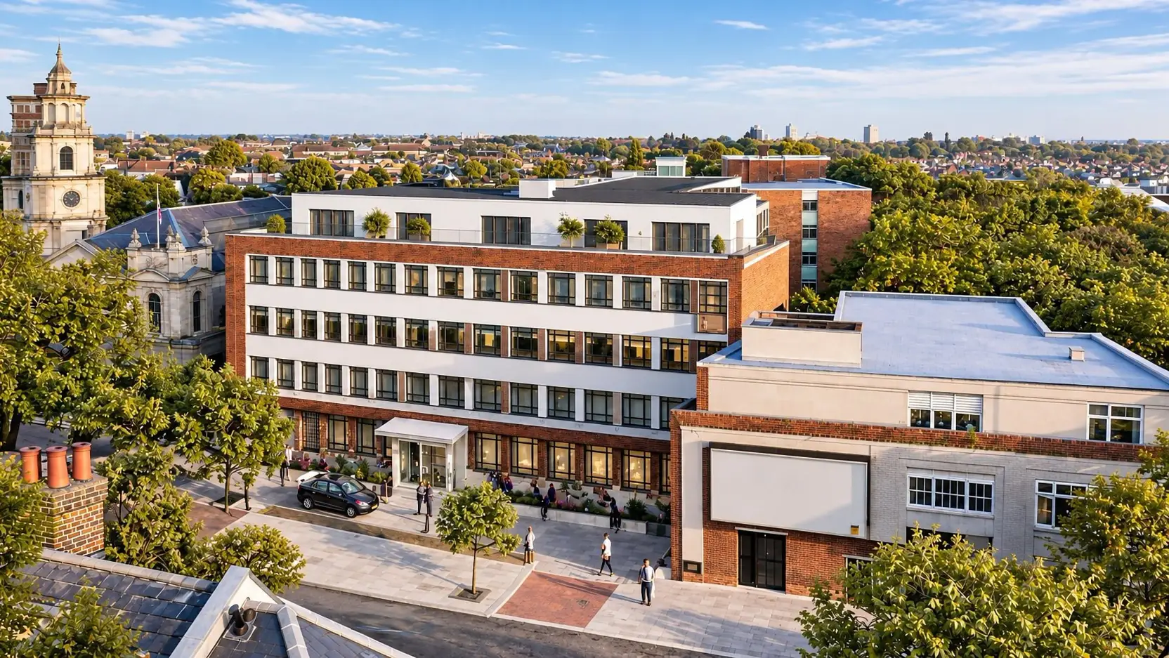 Redevelopment scheme in London