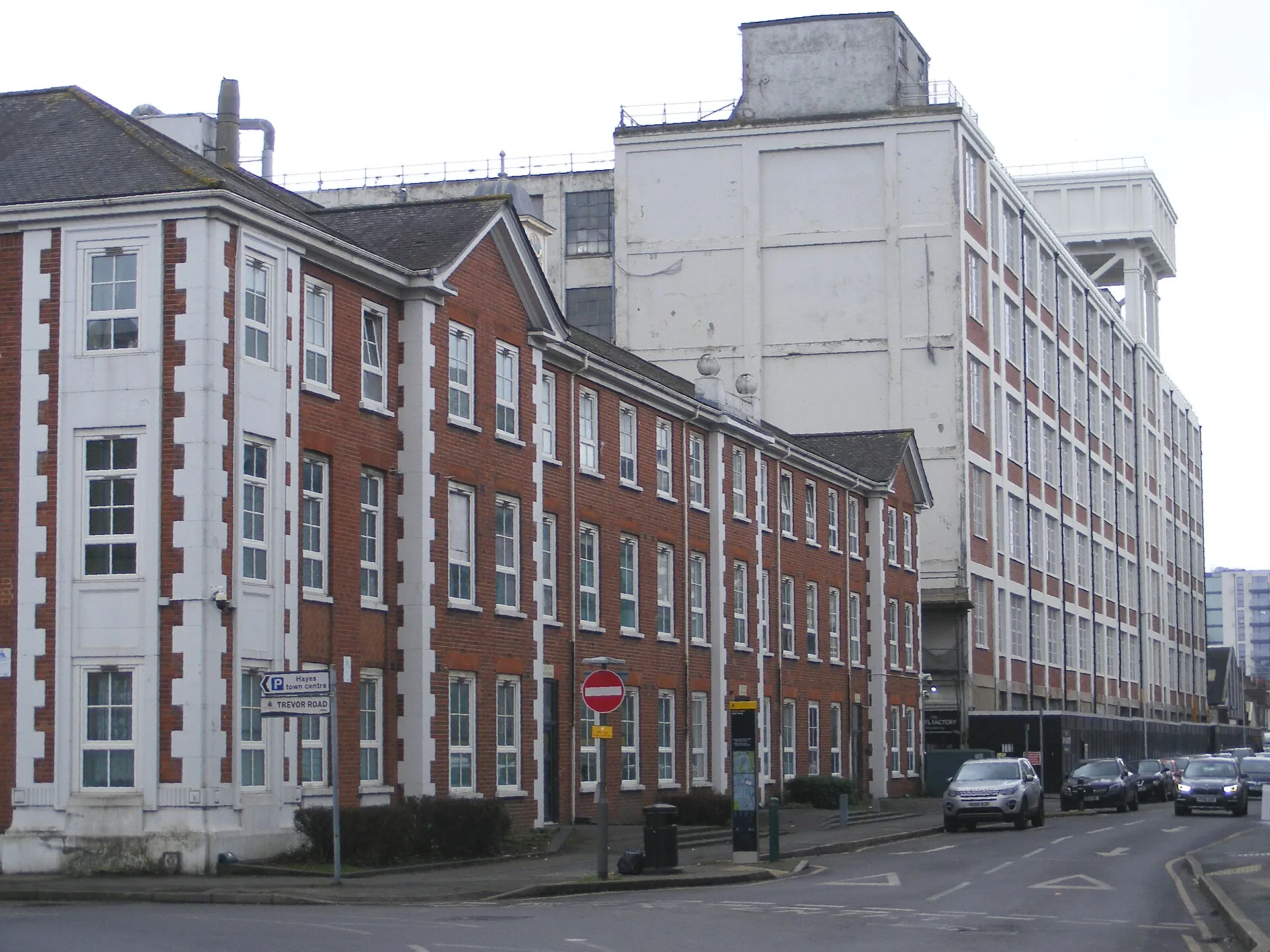 Former EMI buildings on Blyth Road, Hayes, 2025
