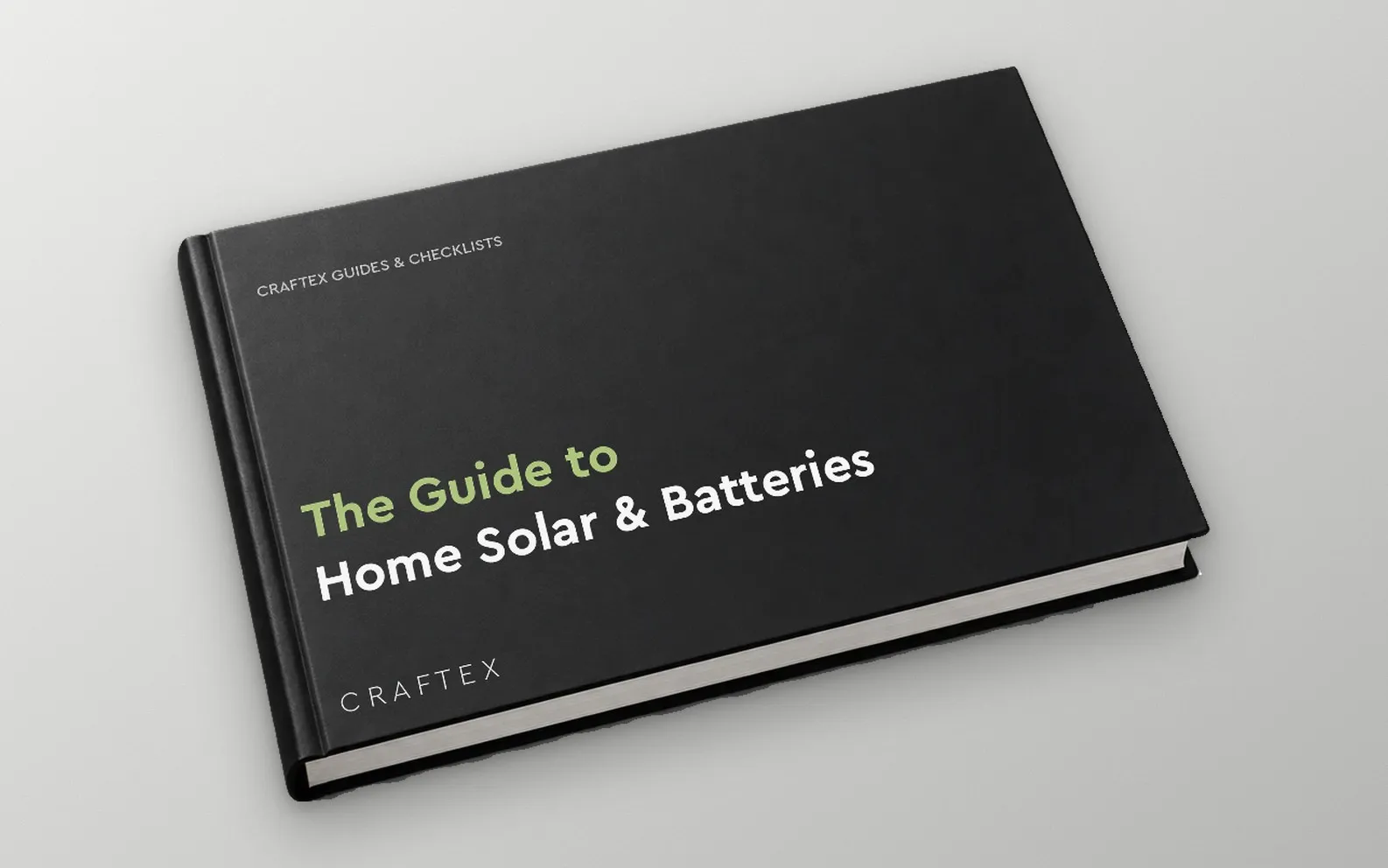 Free guide to home solar and batteries from Craftex