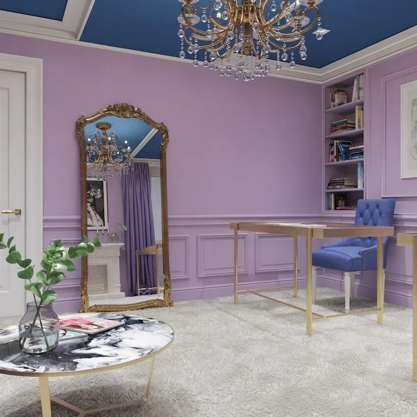 Underwater inspired salon