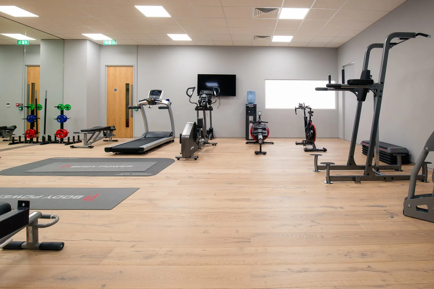 Roborace gym design and construction