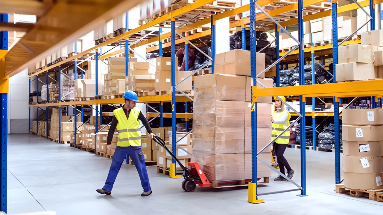 Warehouse layout overview