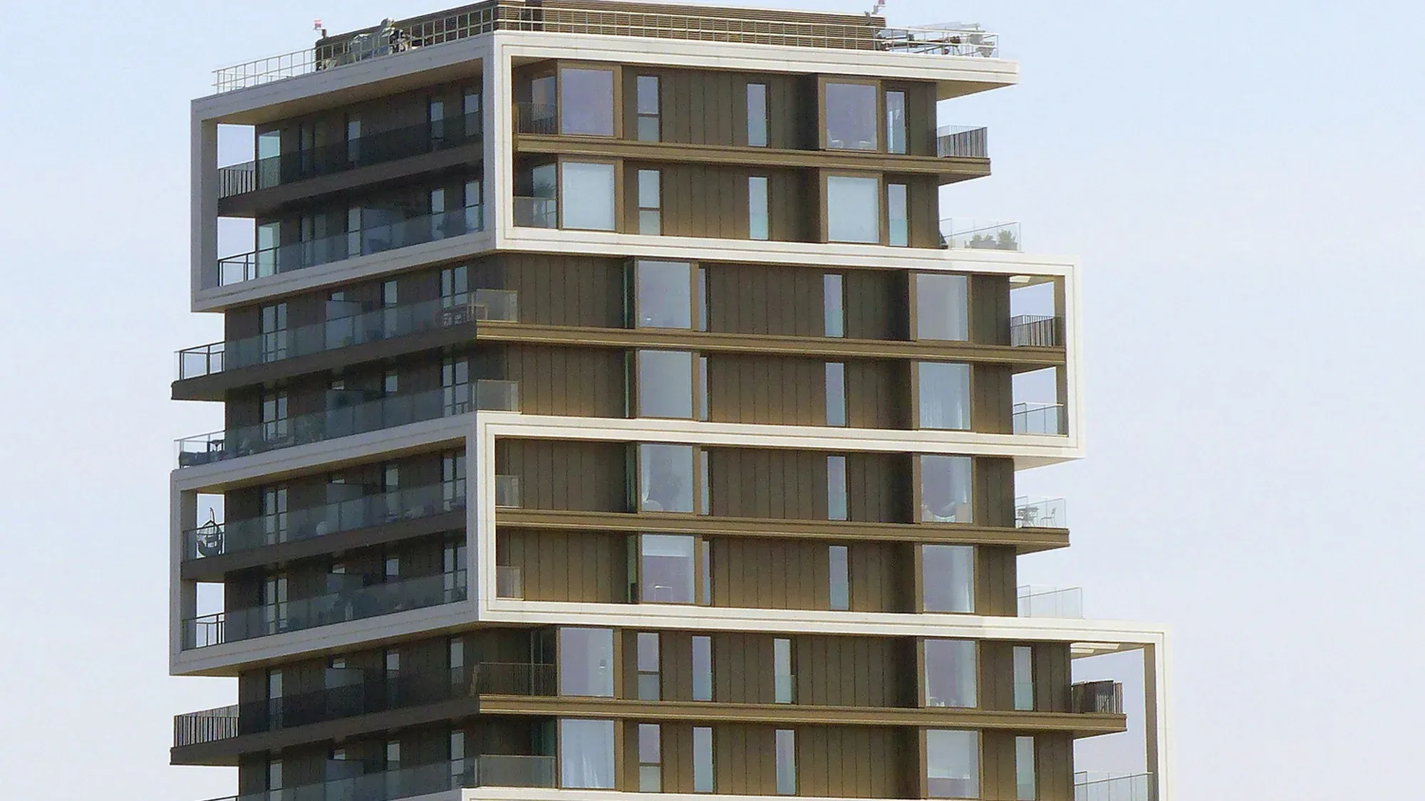 A stepped residential tower in Battersea: blocks of this height fall under the higher-risk building regime